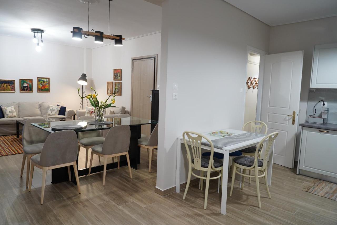Larissa Downtown Apartment With Parking Lárissa Exterior foto